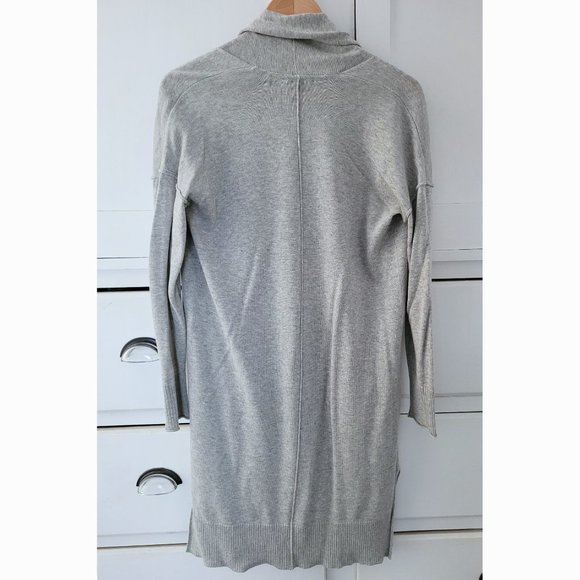 J. Crew Grey Lightweight Long Cardigan (XXS) - Picture 5 of 10